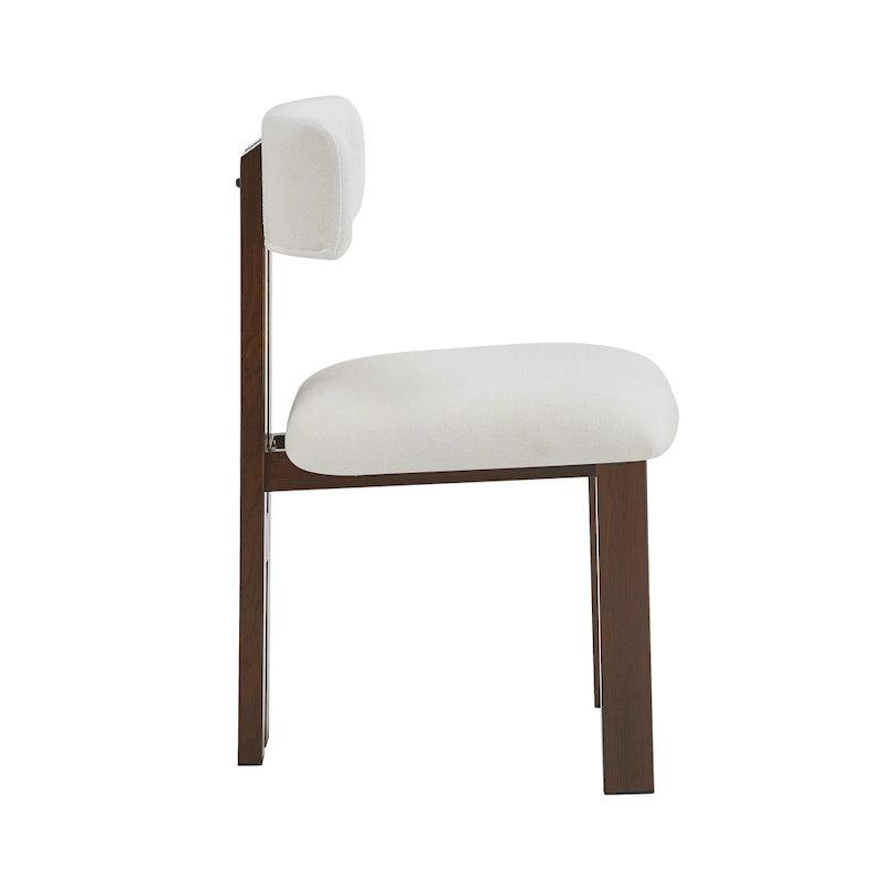 Set da pranzo elegante moderno di metà secolo da 7 pezzi