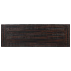 Consolle con piano in legno massello di pino 48
