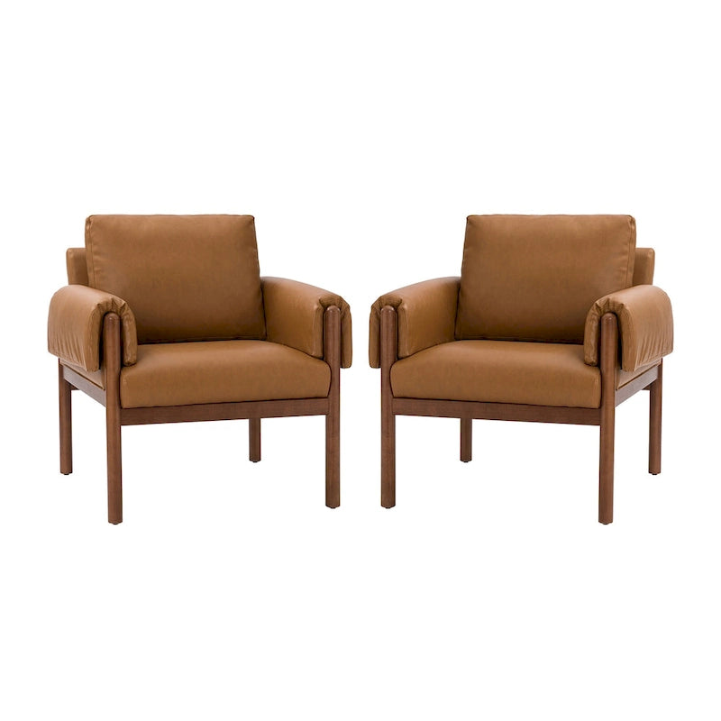 Comoda poltrona da salotto lucida con base in legno massello