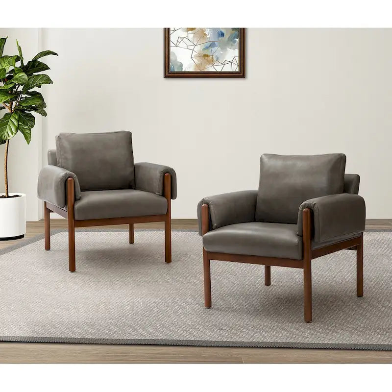 Comoda poltrona da salotto lucida con base in legno massello