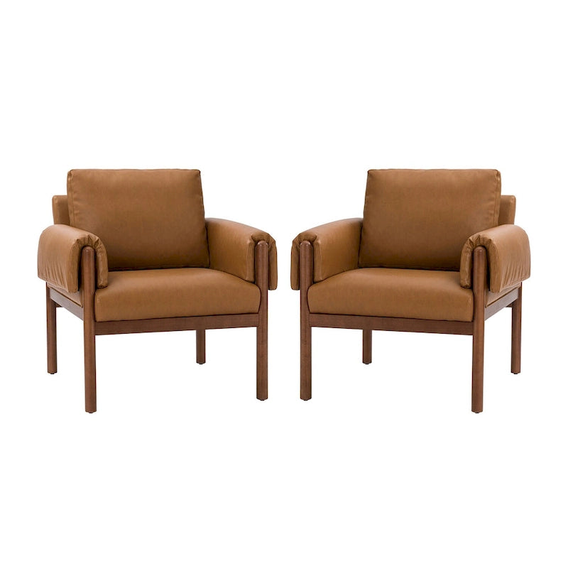 Comoda poltrona da salotto lucida con base in legno massello