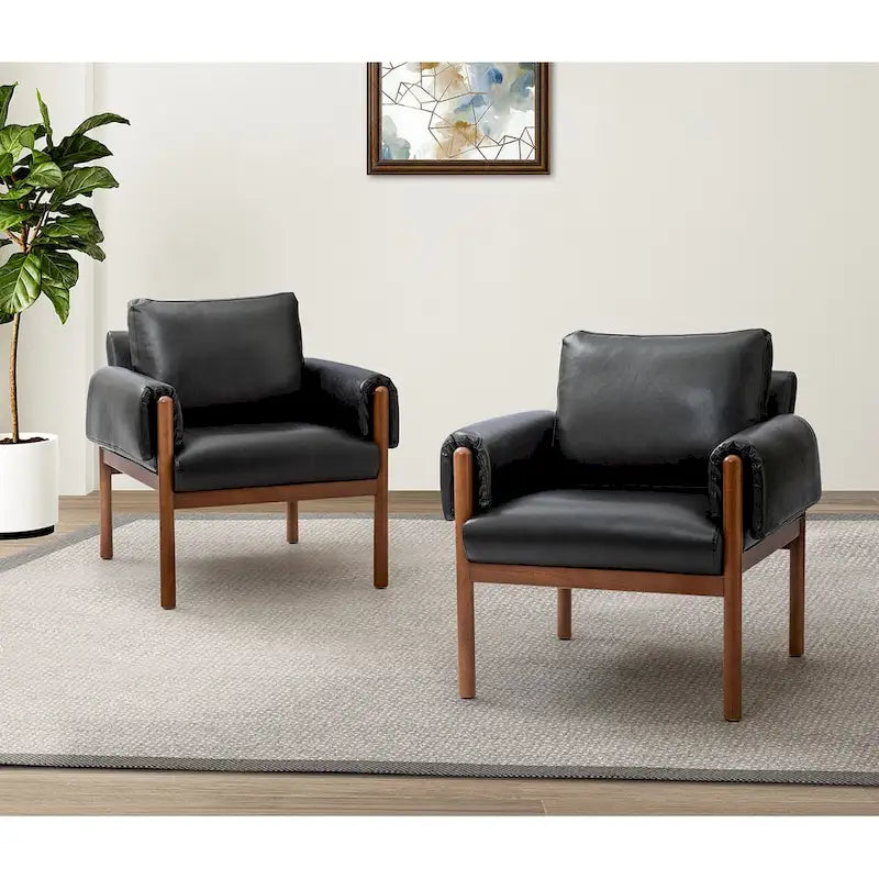 Comoda poltrona da salotto lucida con base in legno massello