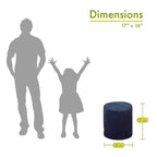 Pouf pouf da interno Villa Collection 41 L x 41 P x 43 A