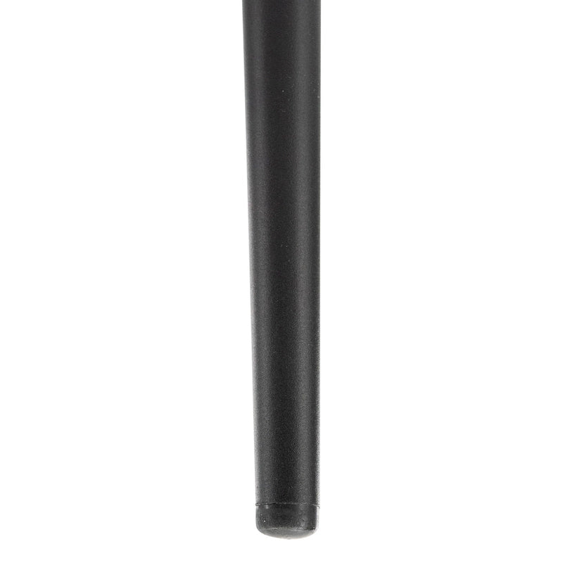 Sedia da pranzo con braccioli e gambe in metallo, set da 2 - Verde oliva - 24,5Px25,2Lx33A