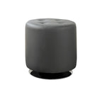 Pouf rotondo in similpelle