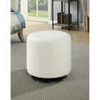 Pouf rotondo in similpelle