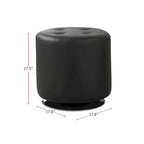 Pouf rotondo in similpelle