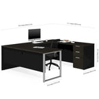 Scrivania a U Pro-Concept Plus