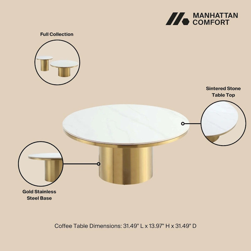 Tavolino da caffè Glenn Modern