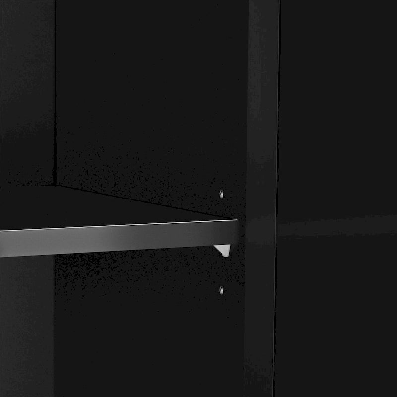 Credenza con mobile buffet a specchio a 3 ante