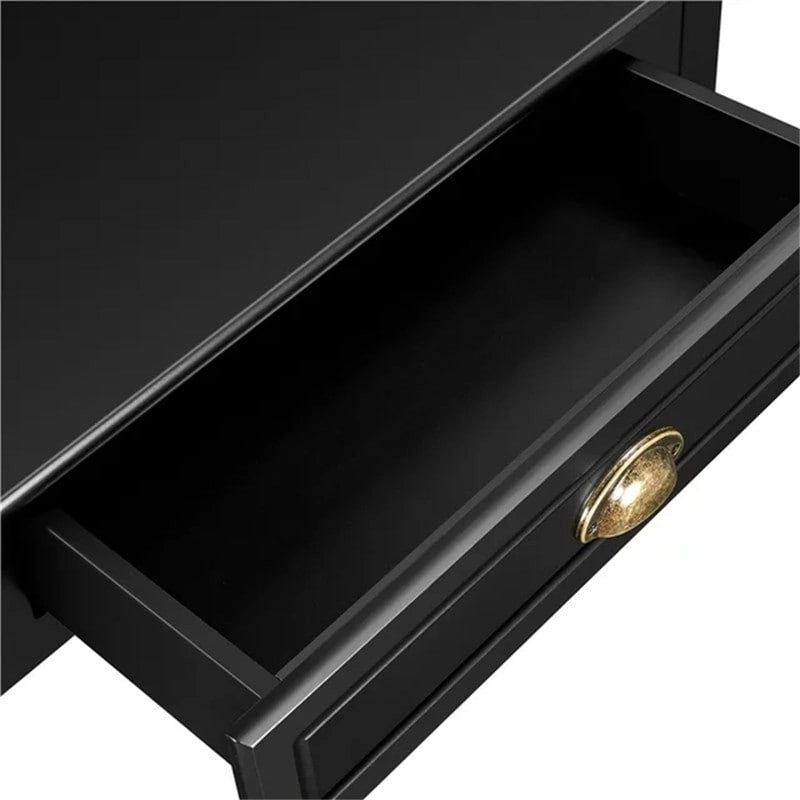 Scrivania angolare con cassetto portaoggetti