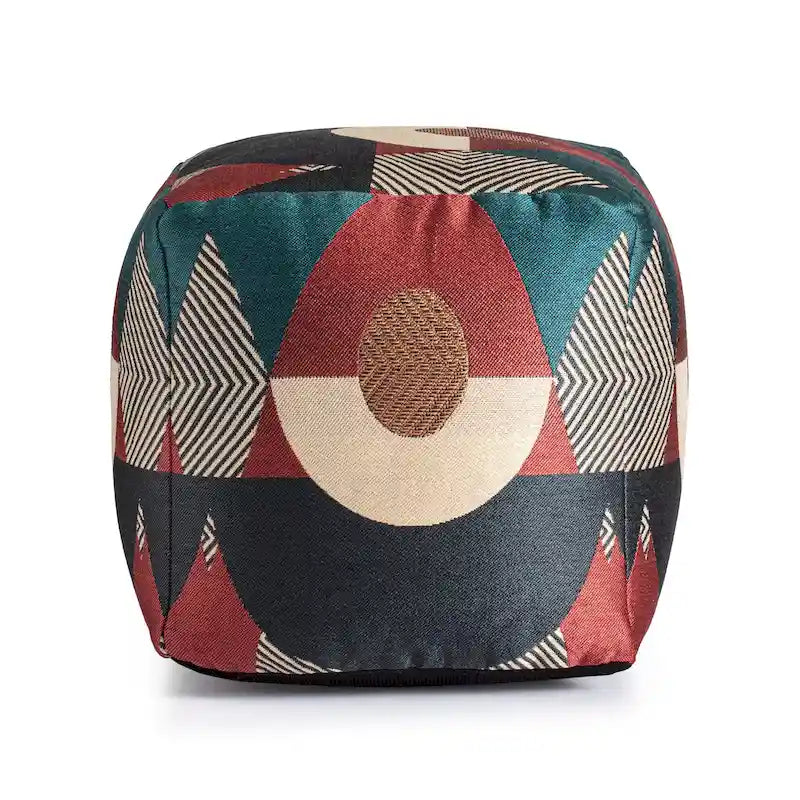 Pouf ottomano quadrato da interno/esterno Martinique 18 x 18 x 18