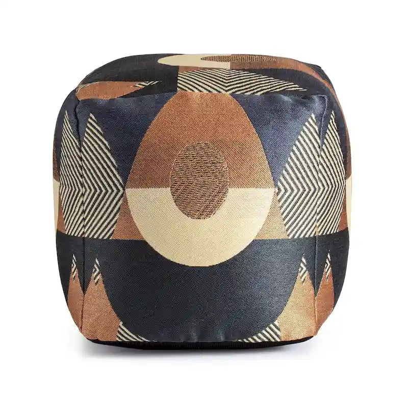 Pouf ottomano quadrato da interno/esterno Martinique 18 x 18 x 18