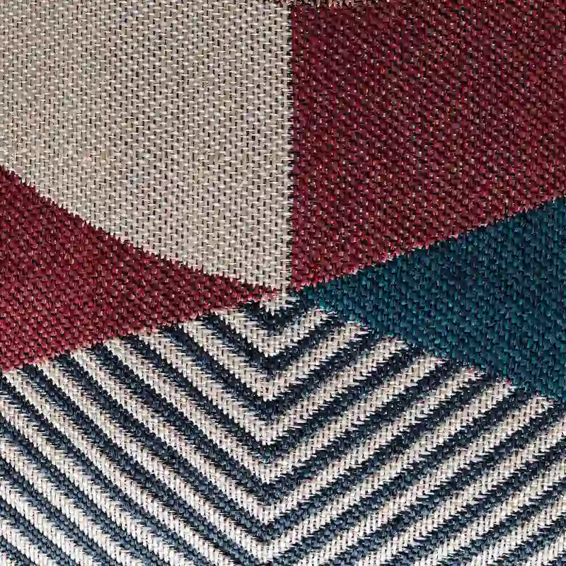 Pouf ottomano quadrato da interno/esterno Martinique 18 x 18 x 18
