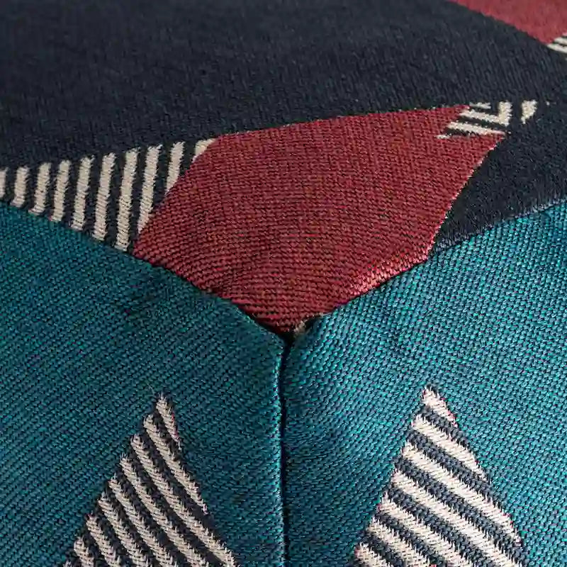 Pouf ottomano quadrato da interno/esterno Martinique 18 x 18 x 18