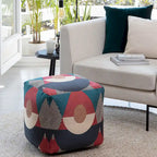 Pouf ottomano quadrato da interno/esterno Martinique 18 x 18 x 18