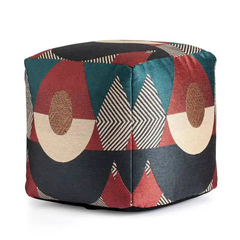 Pouf ottomano quadrato da interno/esterno Martinique 18 x 18 x 18