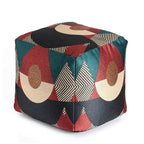 Pouf ottomano quadrato da interno/esterno Martinique 18 x 18 x 18