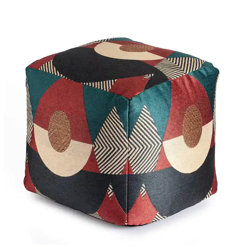 Pouf ottomano quadrato da interno/esterno Martinique 18 x 18 x 18