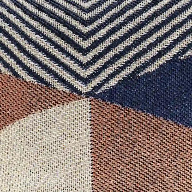 Pouf ottomano quadrato da interno/esterno Martinique 18 x 18 x 18