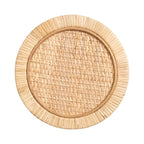 Tavolino portabevande in rattan Rafina - 9x9x22